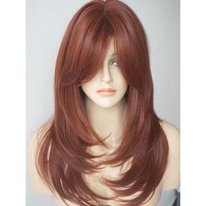 Highlight wig Synthetic Hair Fiber Highlight Multicolor Wigs - 3315